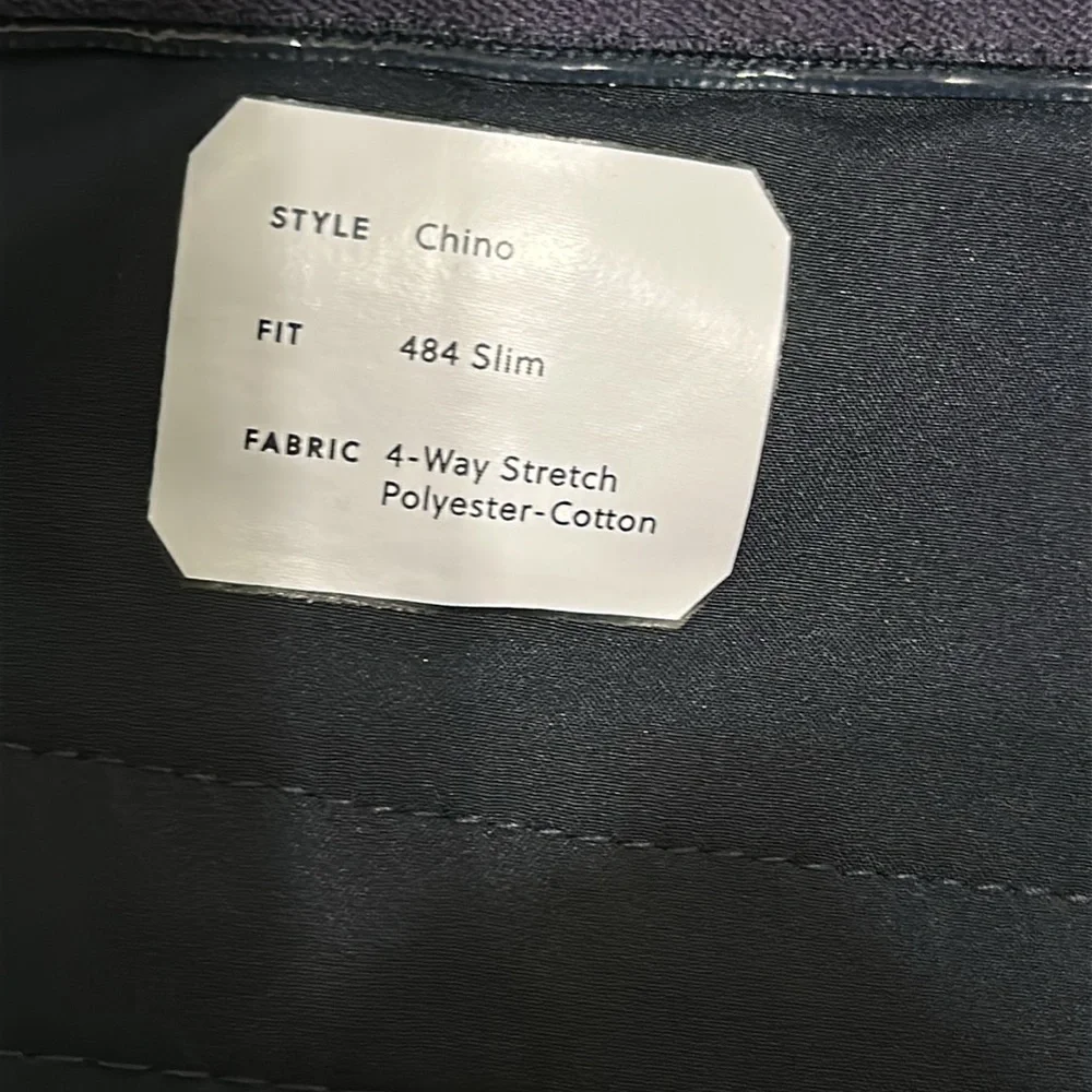J.Crew 484 Slim-Fit Midweight Tech Pant in Navy (36x32)